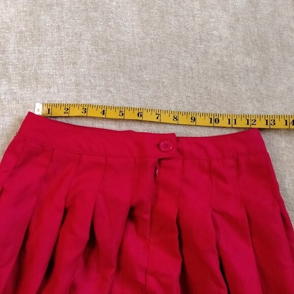 Red Skater Skirt - Picture 6 of 7